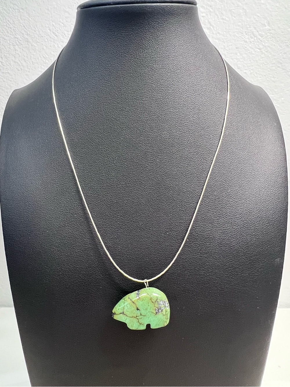 Native American Spirit Bear Necklace